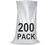 Extra Strong Rubble Sacks - Heavy Duty Woven Polypropylene Bags (WPP) - 50 PACK - Industrial-Grade, Reusable, Tear-Resistant, Weatherproof - Premium Quality for Builders, Garden & DIY Use