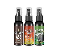 Extra Strong Stink Spray | 3 Pieces Practical Joke Exhilarating Long Lasting Strong Odour for Home Kitchen School Classroom University Office Holiday Family Meetings Parties