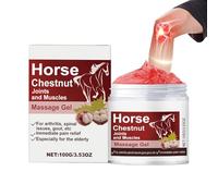 Extra Strong Warming Horse Balm, Muscle Massage Gel, ArthroCareX Horse Chestnut Joint Massage Gel, Promotes BloodCirculation and Relieves Joint Pain Naturally, 100ml