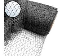 Extra Strong Woven Mesh Garden Netting Heavy Duty Anti Bird Pond, Pea Plant Protection Professional Versatile Grade Mesh for Plants 2m, 4m, 6m, 8m, 12m Widths - Various Lengths (50m Long, 12m Wide)