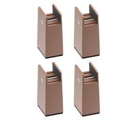 Extra Tall 2Inch Bed Furniture Risers Portable Sturdy for Sofa Couch Table Bed Leg Elevators Use Furniture Risers