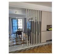 Extra Tall Metal Wall Partition Room Divider - No-Drill Floor-to-Ceiling Modular Pole for Office & Home Temporary Privacy Solution Space-Saving Column
