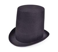 Black Stovepipe Top Hat