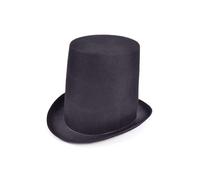 Black Stovepipe Top Hat