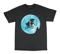Extra Terrestial Vs Aliens Parody T-Shirt Black