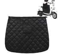 Extra Thick Cold-proof Scooter Leg Cover Motorcycle, 75x130cm Adjustable Windproof Waterproof Leg Lap Apron, With Pockets, Buckle Fixing, Universal Size, For Autumn Winter Commuting Scenes