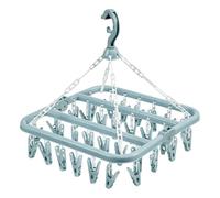 Extra Thick Foldable Clothesline Hanger 32 Jaw Capacity Ideal For Bulk Laundry Days Storage Solution Indoor Outdoor Use Large Capacity Foldable Laundry Airer