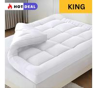 Extra Thick Mattress Topper Microfiber 10cm-King