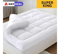 Extra Thick Mattress Topper Microfiber SuprKing