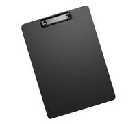 Extra Thick Polystyrene Writing Board for Daily, Black | Strong Recyclable Polystyrene Board Paper Sheet Holder Transportable for Mobile Academic Business Use
