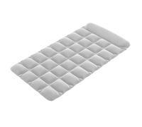 Extra Thick Quilting Inflatable Mattress Topper Portable Sleeping Pad for Adults Roll Up Tatami Mat,White,191 * 99 * 16cm