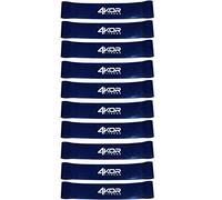 Extra Thick Resistance Loop Band Set by 4KOR Fitness (Set of 10/ Blue)