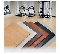 Extra-Thick Rubber Exercise Mat, Interlocking Puzzle Gym Flooring for Workout Equipment, Durable and Cushioned for Home Gym Use