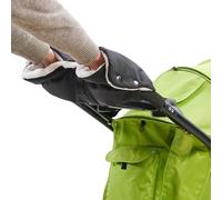 Extra Thick Stroller Hand Muff,Waterproof & Windproof Pram Gloves with Warm Fleece Lining,Universal Pushchair Hand Warmer for Winter Baby Stroller,Buggy & Pushchair Handle