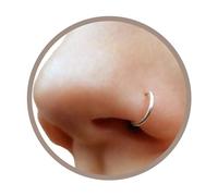 EXTRA THIN Silver Nose Rings Small Plain Nose Rings 0.6mm-8mm Tiny Nose Hoop,Silver Small Hoop stainless steel Earrings,Suptum Ring,Lip Rings,Conch Daith Helix Rook Super Snug Nose Ear Lip Ring