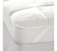 Extra Warm Reversible Teddy Fleece Matress Topper - Double