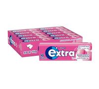Extra White Chewing Gum, Sugar Free Bubblemint, Pack of 30
