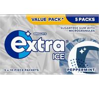 Extra White Peppermint Sugar Free Xylitol Teeth Whitening Chewing Gum 50pc