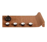 Extra Wide Bamboo Tea Mats 90x60cm - Heat Resistant Table Runner for Patio Dining, Large Placemats (Size: 40x120cm/15.7x47.2in) - Ideal for Outdoor Gatherings