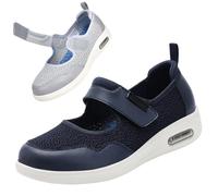 Extra Wide Diabetic Shoes for Women Lightweight Non Slip Sandals with Adjustable Comfortable Womens Indoor Outdoor Walking Shoes for Edema Swollen Feet