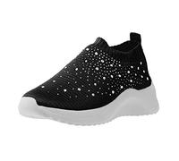 Extra Wide Fit Orthopedic Sneaker For Women Mens Slip On Memory Foam Walking Trainers With Arch Support High-Top Sports Running Trainers Lightweight Breathable Mesh Diabetic Shoes Casual Outdoor