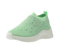 Extra Wide Fit Orthopedic Sneaker For Women Mens Slip On Memory Foam Walking Trainers With Arch Support High-Top Sports Running Trainers Lightweight Breathable Mesh Diabetic Shoes Casual Outdoor