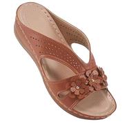 Extra Wide Fit Sandals Women's Wide Width Sandals for Swollen Feet,Breathable Fabric,Foldable for Travel,Textured Tread, Daily Commute Urban Exploration