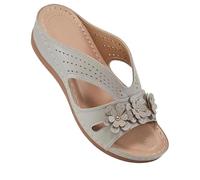 Extra Wide Fit Sandals Women's Wide Width Sandals for Swollen Feet,Breathable Fabric,Foldable for Travel,Textured Tread, Daily Commute Urban Exploration
