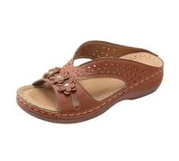 Extra Wide Fit Sandals Women's Wide Width Sandals for Swollen Feet,Breathable Fabric,Foldable for Travel,Textured Tread, Daily Commute Urban Exploration Comfy