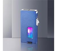 Extra Wide Flame Lighter, Windproof Butane Lighter, Adjustable Flame Refillable, Shake to Ignite, Perfect for BBQ, Candles, and Gifts, Durable and Versatile