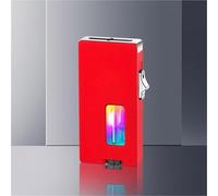Extra Wide Flame Lighter, Windproof Butane Lighter, Adjustable Flame Refillable, Shake to Ignite, Perfect for BBQ, Candles, and Gifts, Durable and Versatile