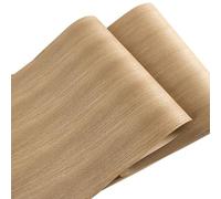 Extra-Wide Natural White Oak (Straight Grain) Veneer Sheets - Perfect for DIY Speaker Renovation and Furniture Restoration - Unfinished Wooden Sticker - 23 x 98 Inch
