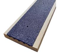 Extra Wide Non Slip Decking Strips GRP Heavy Duty Pro Grade 90mm - BLACK 600mm x 90mm / 1