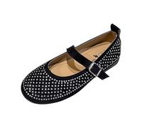 Extra Wide Shoes for Women Ladies Navy Loafers Women Casual Shoes for Work Mesh Ballet Buckle Strap Sparkly Ballerina Breathable Summer Dress Womens Sandals Beach Sandals Size 6 (Black,4.5)