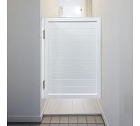 Extra Wide Swinging Cafe Door Single Versatile Home Decor Wooden Black Saloon Doors Swing Hallway Kitchen Doorway Bar Easy Installation(White,W100xH90cm(39.4"x35.4"))