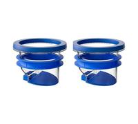 Extra Wide Toilet Flange Gaskets ABS Silicone Not Clog Designs Leak Proof Toilets Flangs Rings Simple Installation Extended Toilet Flange Seal for Easy Installation