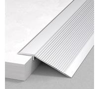 Extra Wide Transition Strips Anti Slip, Metal Floor Reducer Molding for Laminate Carpet Tile Planks, Waterproof Threshold Edging Trim Cover