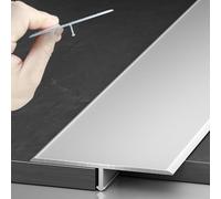 Extra Wide Transition Strips - Durable Divider Strip for Seamless Flooring from Carpet to Tile, Ideal for Floor Gaps, Stylish and Functional Coverage