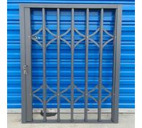 Extra Wide Window Securi Bars for KidsFolding Metal Window Protectors for Home Safe Adjustable Sizes 50 60 70 cm Protective Grills for Outdoor