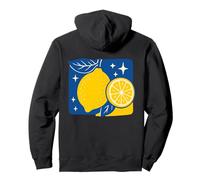 Extra Zest Lemon Mediterranean Summer Citrus Pullover Hoodie