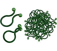 Extrabloom 500 Pack Twist Type Christmas Tree Branch Light Clip for Christmas String Lights (C7, C9, Mini Lights) and Ornament Hanger on Trees, Shrubs, Wreaths, Outdoor Plants