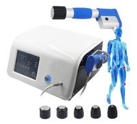 Extracorporeal Shock Wave Machine, ED Shockwave Therapy Device, 5 Massage Heads Meet Various Needs, Maximum Energy: 270 mj, Deep Tissue Massager for Pain Relief and Deep Muscle Massage (53 X 45 X