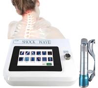 Extracorporeal Shock Wave Machine, Professional ESWT E-D Electromagnetic Extracorporeal Shock Wave Therapy Machine Pain Relief Massager with 11 Massage Head