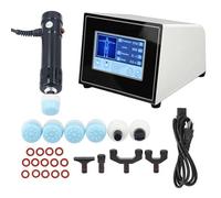 Extracorporeal Shockwave Therapy Machine(ED Treatment/Pain Relief), 2 in 1 Professional Shock Wave Therapy Machine Sports Injury Pain Relief Muscle Massager, Energy: 10-250MJ, Frequency: 1-16HZ,E