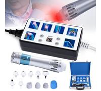 Extracorporeal Shockwave Therapy Machine, Erectile Dysfunction Physiotherapy Equipment, Whole Body Massager Muscle Relaxation, Pain Relief, for Abdomen Thigh Calf Hip Knee Arm A (B)