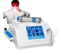 Extracorporeal Shockwave Therapy Machine ESWT Extracorporeal Shockwave Therapy Machine for Body Muscle Massager Shock Wave Deep Tissue Pain Relief Message with 10 Massage Heads for E-D Treatment