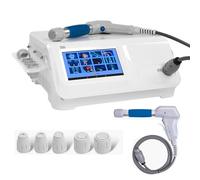 Extracorporeal Shockwave Therapy Machine for Ed Treatment and Pain Relief Muscle Deep Tissue Massager, Pneumatic Shockwave Therapy Device with 5 Massage Head for Joint Hurt and Muscle Fascia