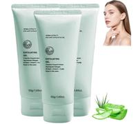 Extract Brightening Exfoliating Gel, Gentle Facial Scrub Exfoliator,Moisturizing Peeling Gel, Deep Cleansing & Revitalizing, For All Skin Types，3PCS