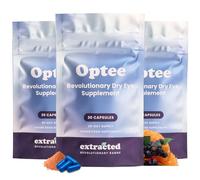Extracted Optee Dry Eye Supplements for Adults, 90 Vegan Capsules