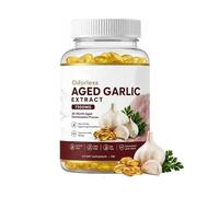 Extracto De Aio Envejecido Sin Olor, Odorless Aged Garlic Extract Organic,Non-GMO, Gluten-Free,Organics Aged Garlic - 120 Softgels,for Women & Men (1 pcs)